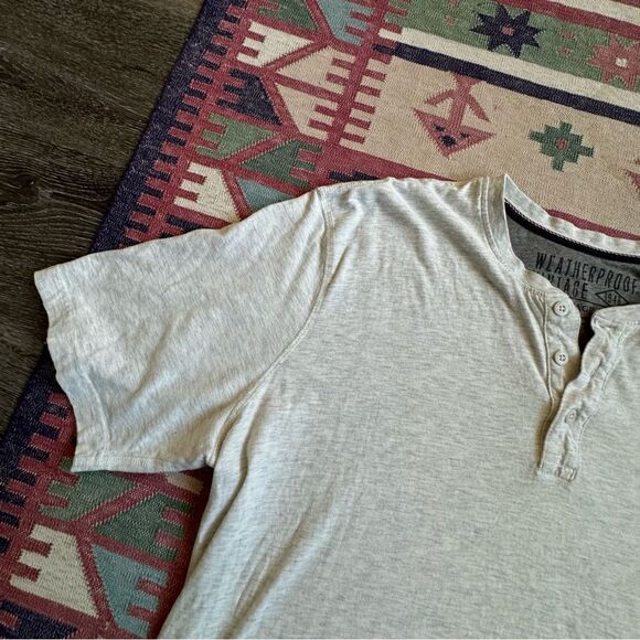 Weatherproof Vintage 1948 Vintage Henley Gray SZ XXL - Picture 4 of 13